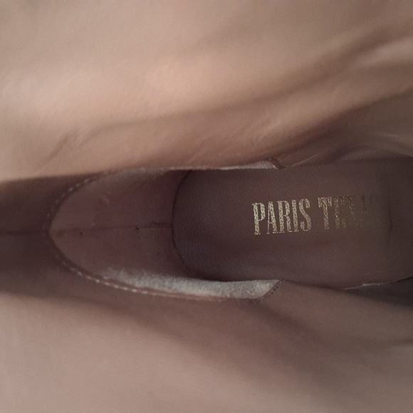 Paris Texas Python Embossed Leather Ankle Boots Size Uk 41/ US 11 - Picture 8 of 9